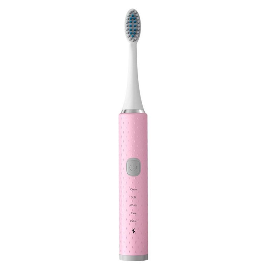 Electric Toothbrush Ultrasonic Soft Bristle Waterproof Whitening Automatic Toothbrush for Adults Chi