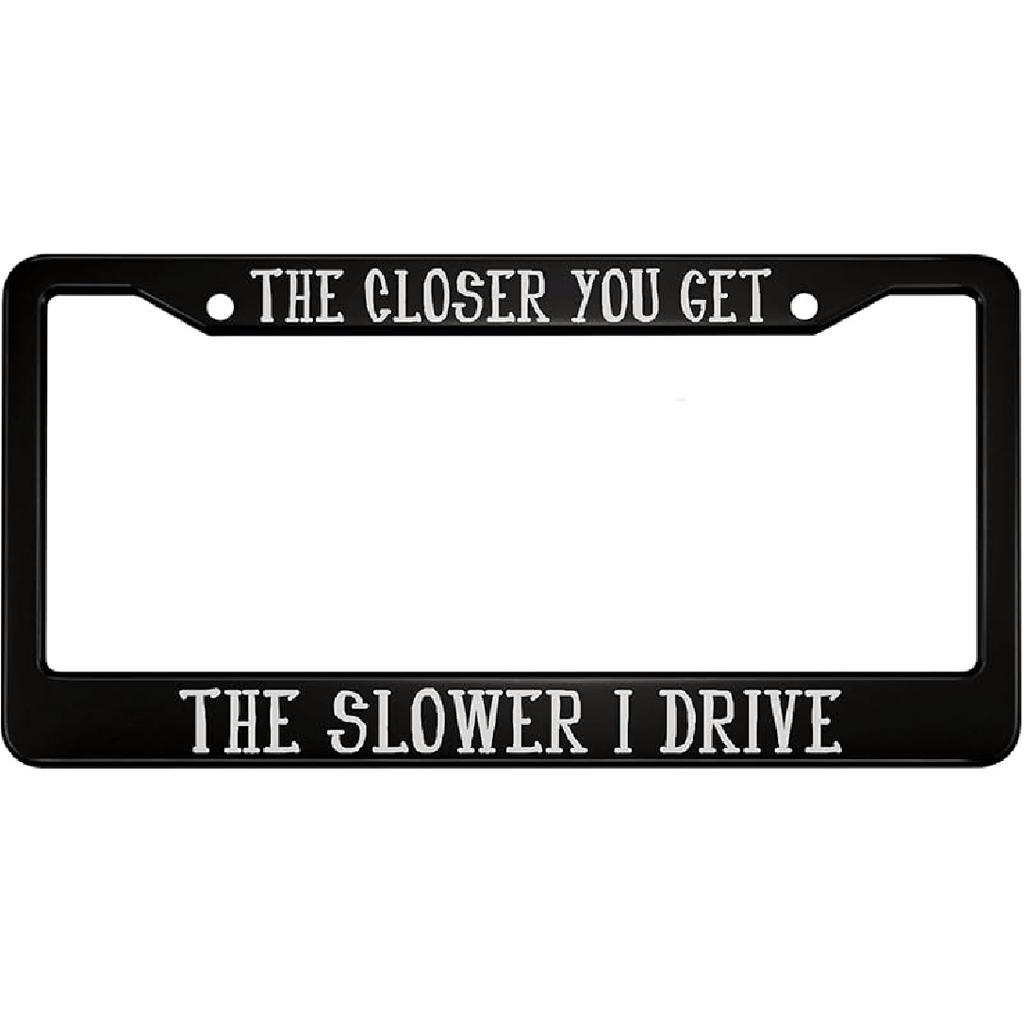 oFloral You Can't Buy Love But You Can Rescue It Aluminum Alloy License Plate Frame Cat Dog Paw Prints Fish Bone Grey Black Applicable To US Standard