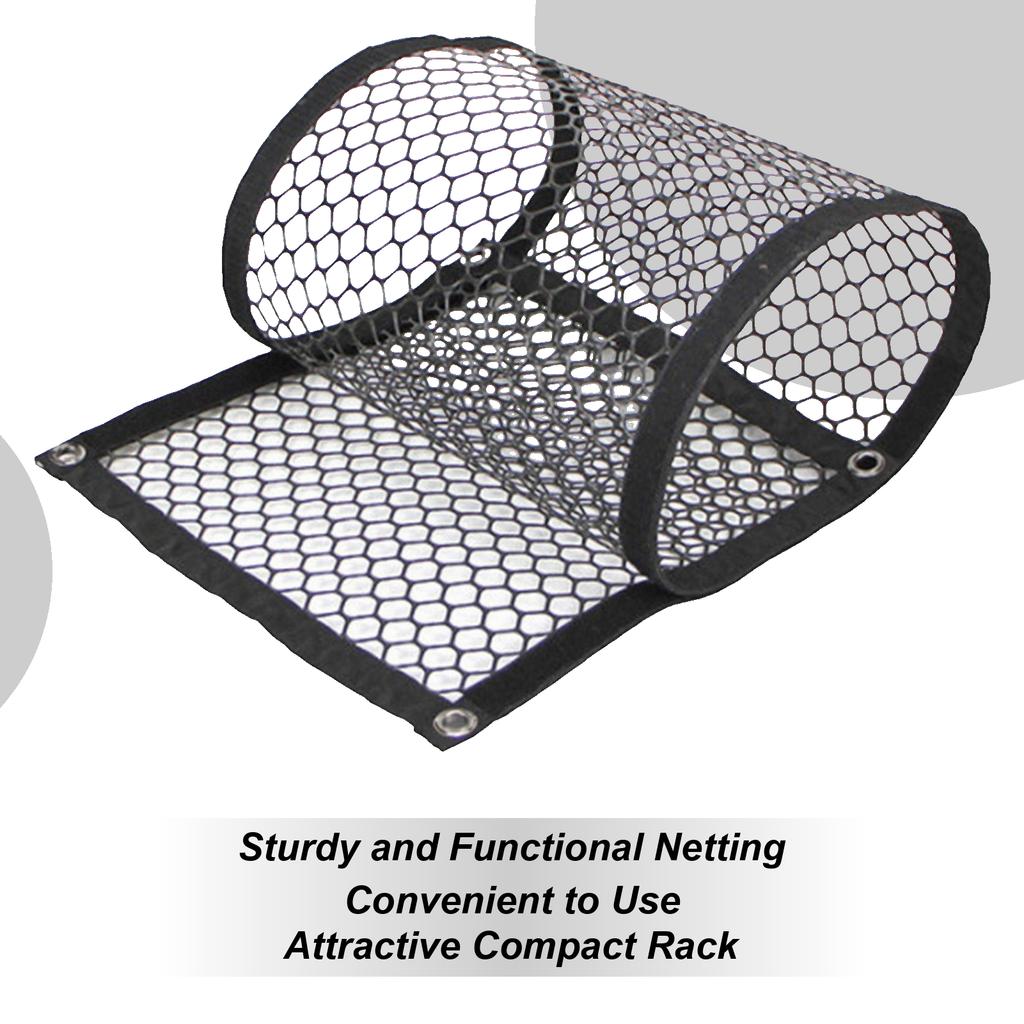 Hangable Storage Net Mesh Organizer Foldable For Camping Camping Dry Net For Home Picnic BBQ Tableware Dishes Food Fruit Tent