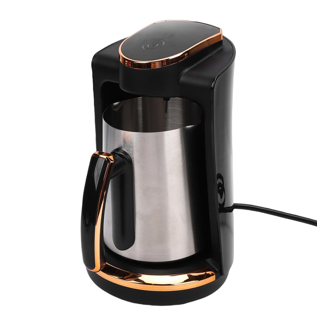 Turkish Coffee Maker Stainless Steel 550W 250ML Single Cup Turkish Coffee Machine for   Travel
