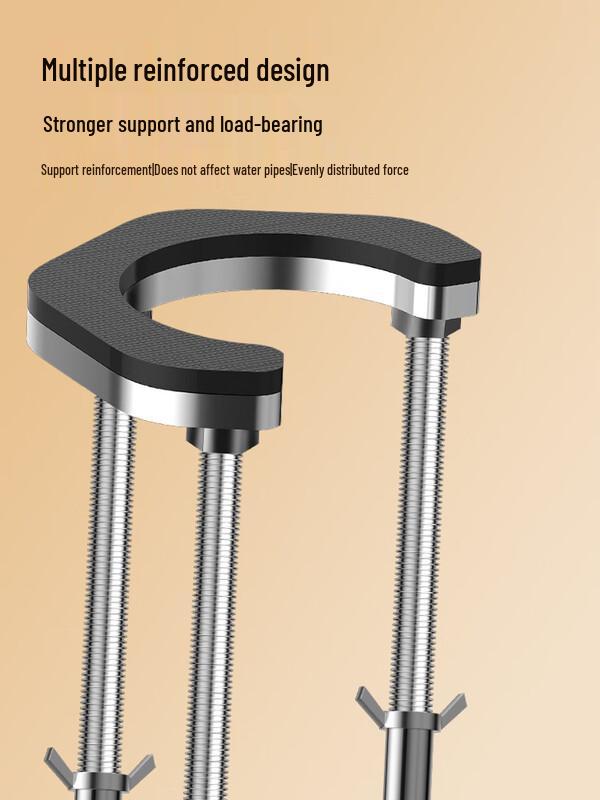 ZISIZ Adjustable Undermount Kitchen Sink Support Frame