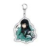 Demon Slayer Kimetsu Yaiba Kamado Tanjiro Nezuko Acrylic Keychain Anime Merchandise Cross Border Ready Stock no Carry Mini Lightweight Portable Cute