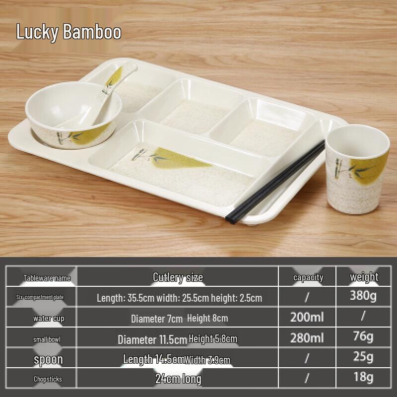 Melamine Compartment Dinner Plate