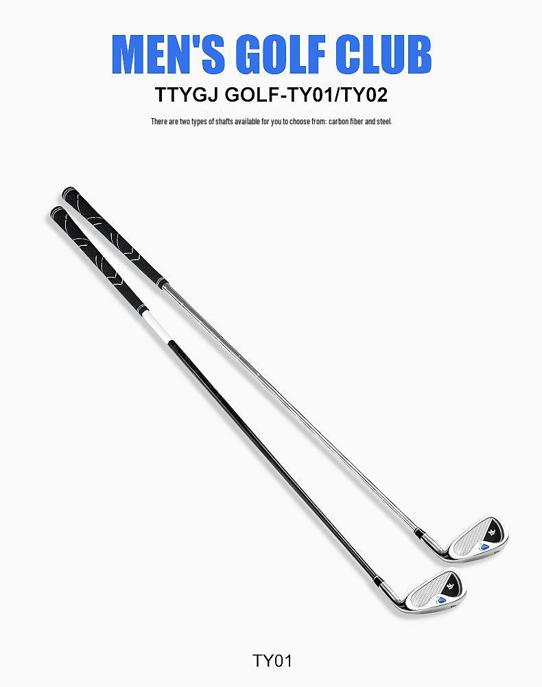 TTYGJ Men's & Women's Stainless Steel 7 Iron Golf Club for Beginners