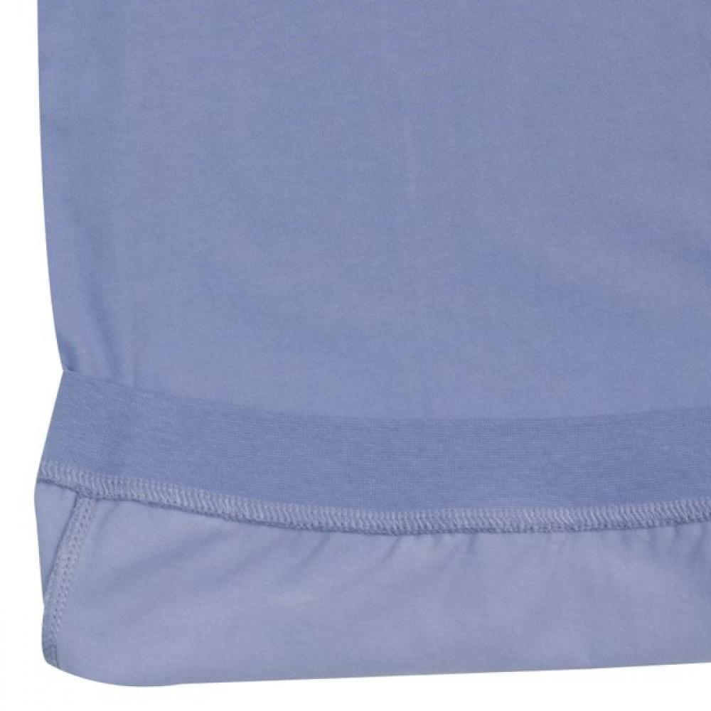 Bluetail Violet Unbalanced Short Sleeve Sweatshirt Azb2ts01vi