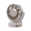 YAMAZEN Wiederaufladbarer Ventilator-Luftzirkulator 3-Wege Kabellos Klemme Tischplatte Magnet 4-stufiger Luftstrom Verstellbarer Winkel ADS-CBN15