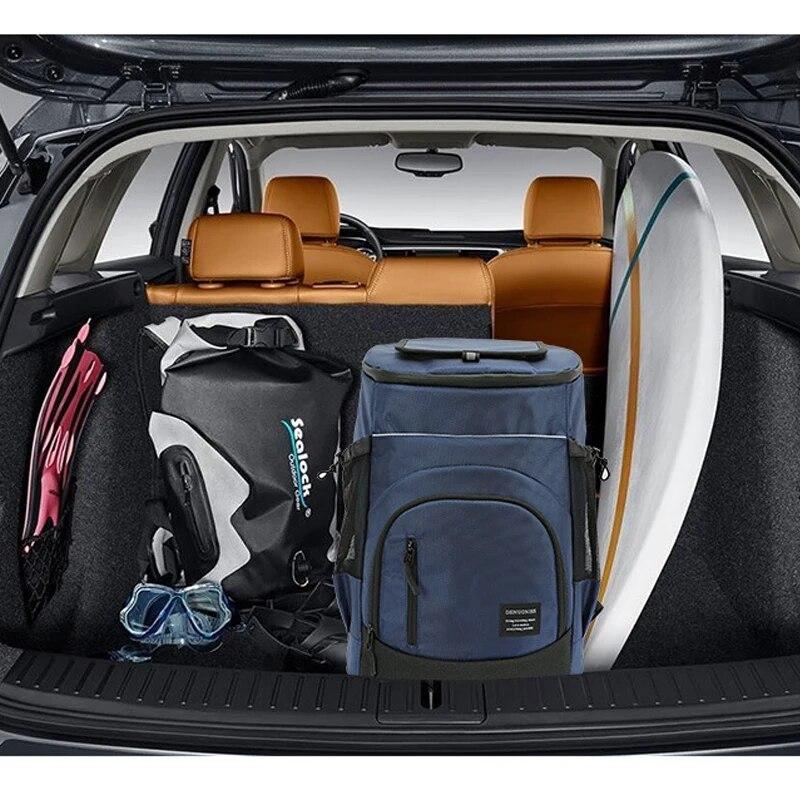 Venkovní chladič s dvojitým ramenem odolný proti úniku Lehká taška na piknikové pivo