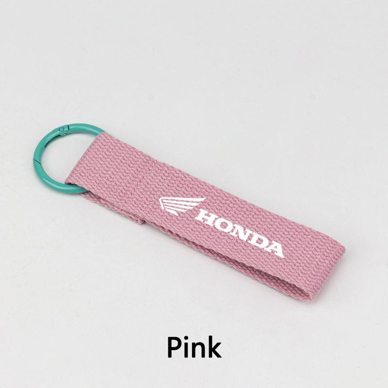 Nylon Lanyard Motorcycle Emblems Keychain Key Chain Ring For Honda CB1000 CB650F CBR250 CBR600RR CB650R Shadow PCX XADV CBR100RR EB1