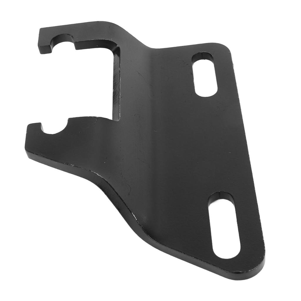 Unterer Lichtmaschinenhalter Hochfester Stahl Verformungsbeständig Schwarz für SBC 265‑283‑327‑350 Krümmer