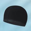 Adult Elastic Waterproof PU Protect Ears Long Hair Sports Solid Swimming Caps For Men Women