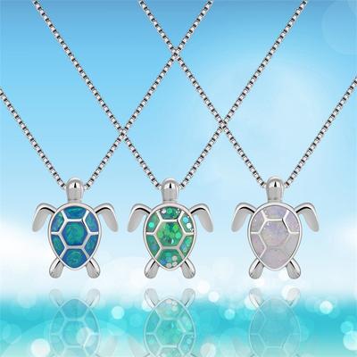 Simple  Creative Turtle Pendant Necklaces For Women Girls Versatile Exquisite Cute Necklace Jewelry Accessories Gifts