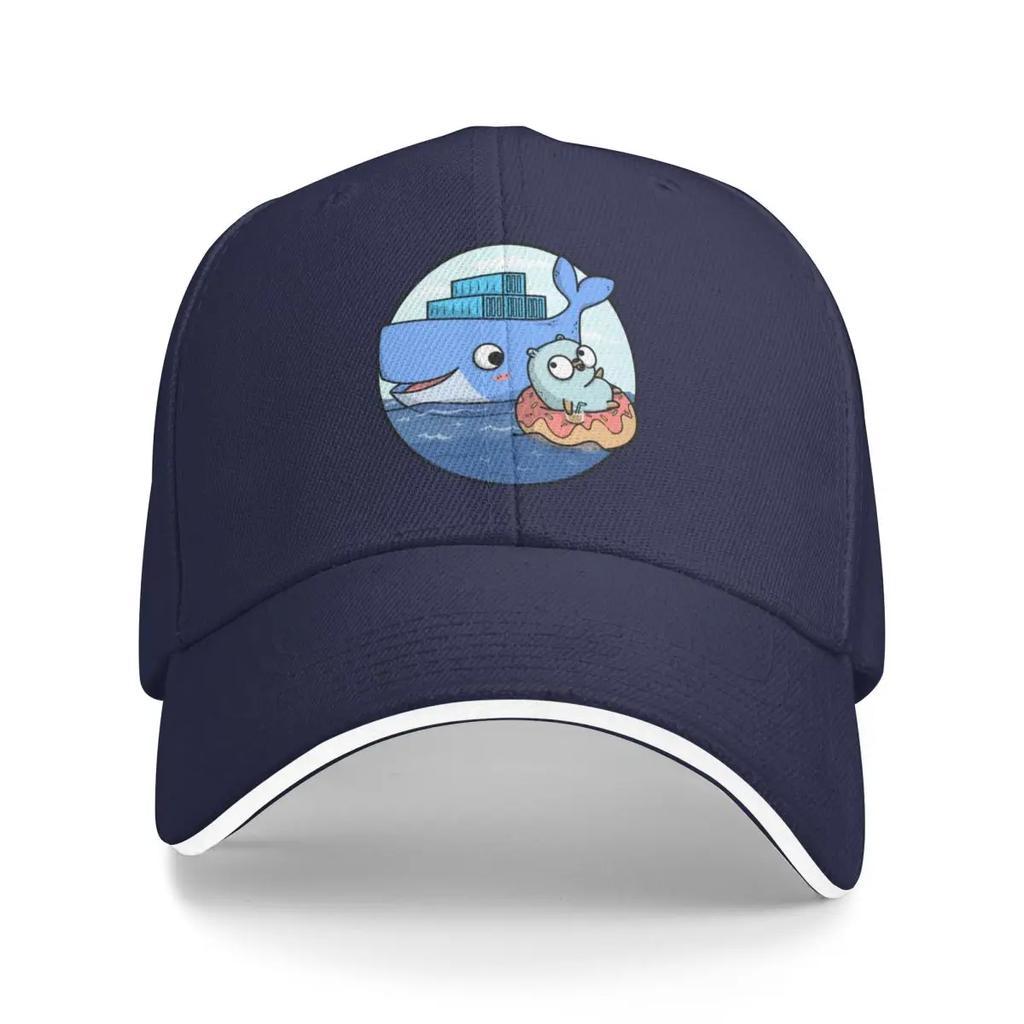 Golang Docker DevOps Pack Baseball Caps Fashion Unisex Hats