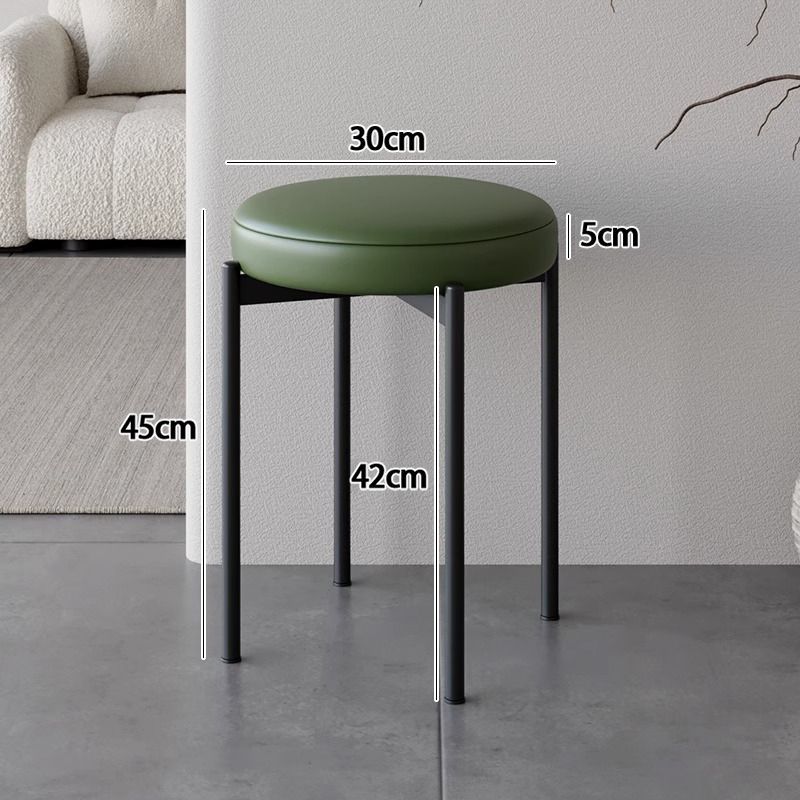 Modern Minimalist Dining Stool Nordic Luxury Design Restaurant Stool Stackable Portable Restaurant Furniture
