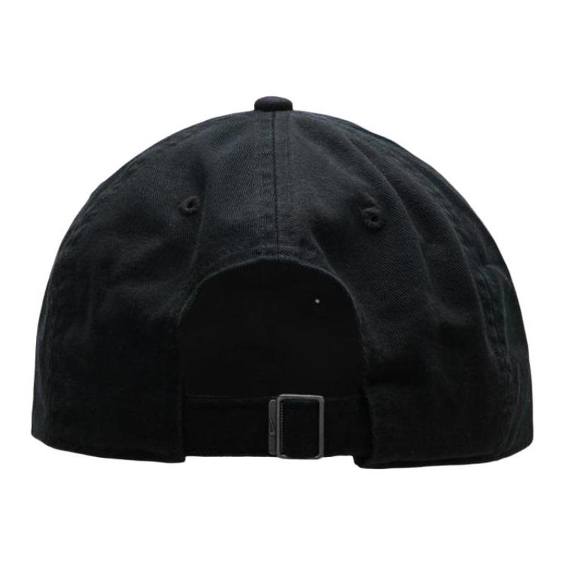 Nike Cotton Baseball Caps Unisex Black Casual HV8697-010/XYY202504213/30056