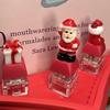 Christmas Themed Keyboard Keychain Stress Relief Toys Keychain Fidget Keyboard Clicker Button Key Chain Bag Charm Pendant
