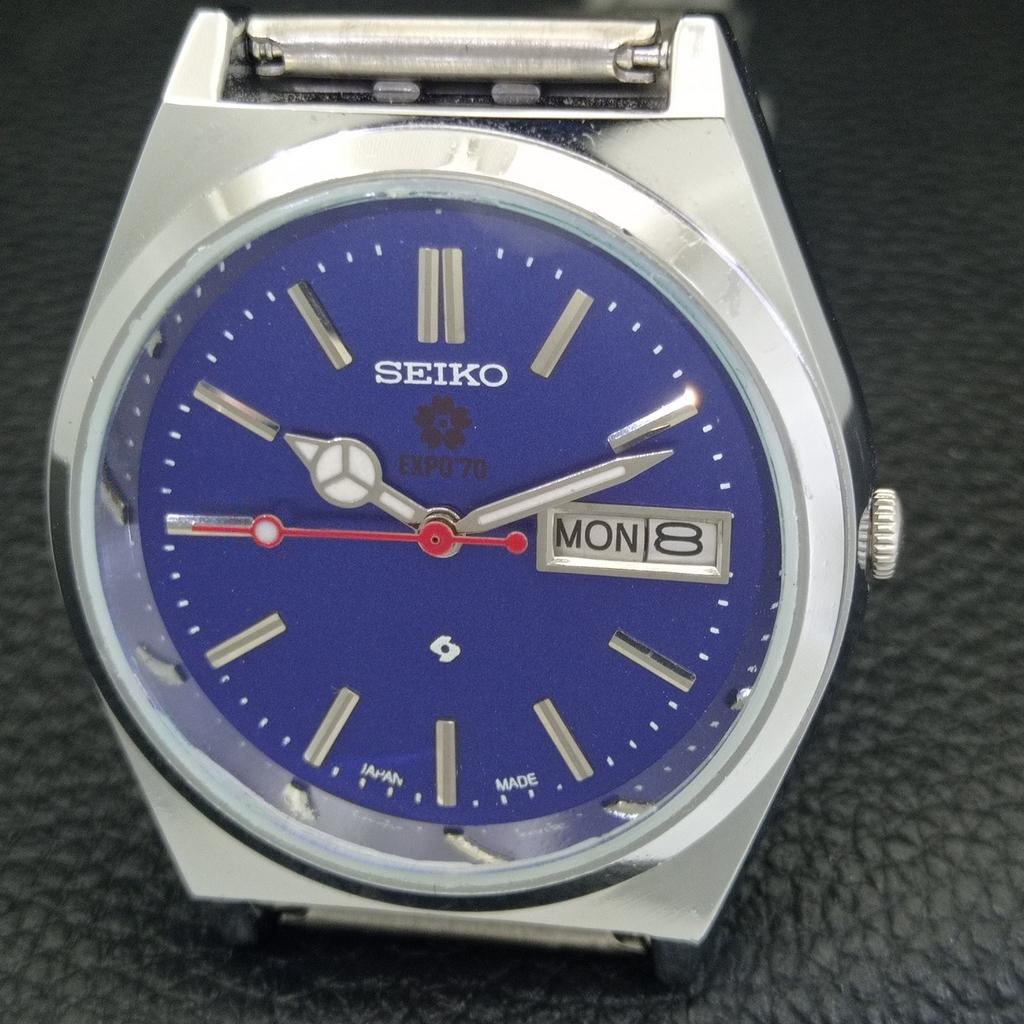 VINTAGE REFURBISHED SEIKO EXPO 70 AUTOMATIC 6309A JAPAN MENS WATCH a441767-1 Sk-a441767