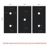 A495P 3Pcs Stove Top Covers for Gas Burners, Washable Cuttable Reusable Stove Protector for Gas Range, 0.4mm Thick Heat