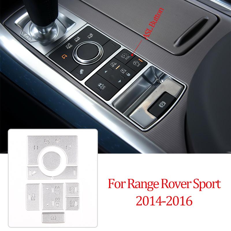 

Aluminum Alloy Car Terrain Mode Button Sticker Decorative Accessories For Land Rover Range Rover Sport 2014-2025