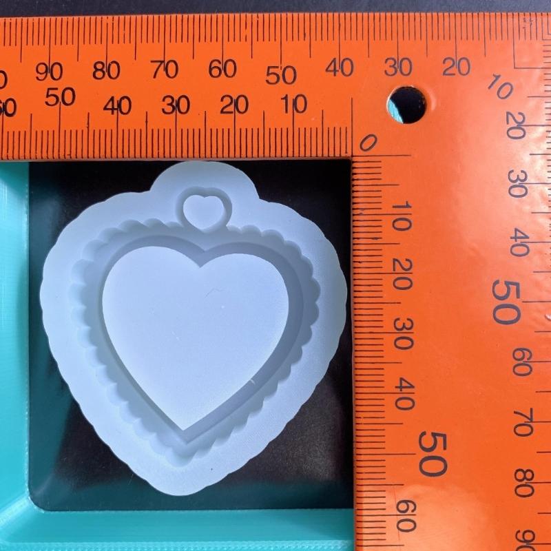 Silikon Anhängerformen Schlüsselanhänger Schmuckform Silikon Bastel Schlüsselanhänger Silikonformen DIY Handarbeit Gadget 2 Farben