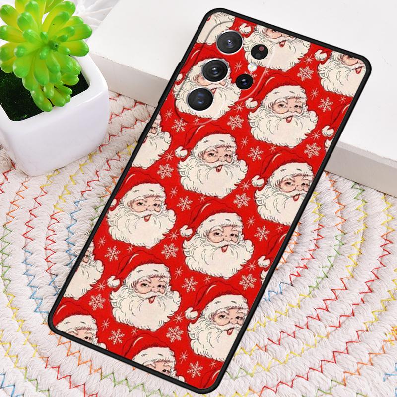 Cute Gingerbread Man Christmas Phone Case for Samsung Galaxy Note 10 Pro S26 Ultra S23 S24 FE S25 S21 S22 PLUS Shockproof Cove