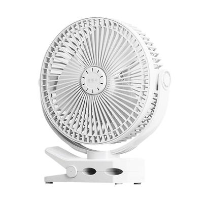 Dormitory 8-inch Multifunctional Turbo Fan Clamp Fan Negative Ion Silent Desktop Clamp Type 10000 mHa Charging Fan