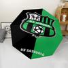 1 Stück Fußballmannschaft (36) Regenschirm, Sonnenschutz und UV-Schutz. Es hat acht stabile Rippen für den Außenbereich und ist ein perfektes Geschenk