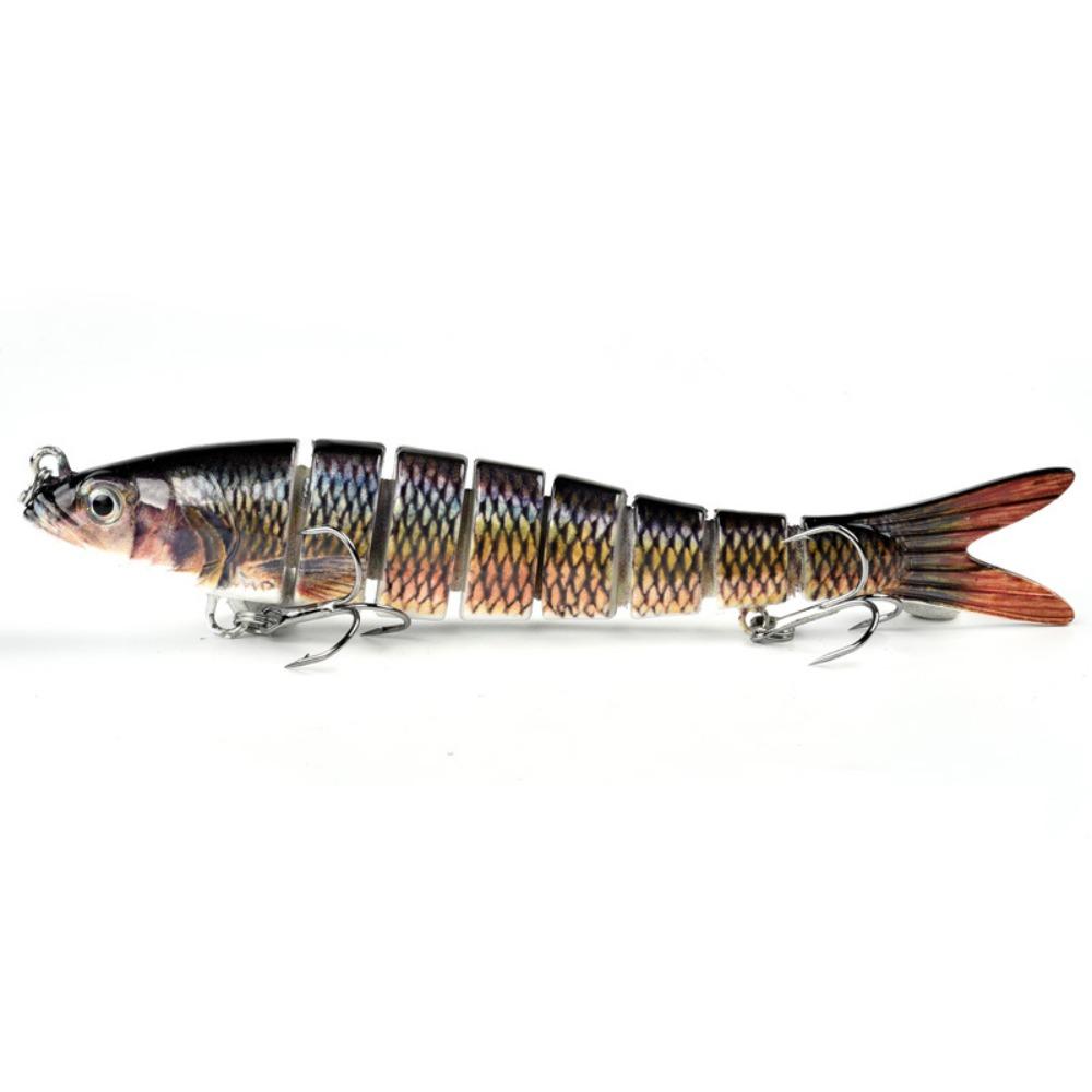Luya Bait Multi-section Fake Bait, Luya Bait 8-section Multi-section Fish Luya Bait Wholesale Hard Bait