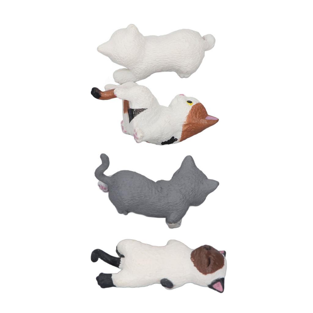 4PCS Cute Car Interior Decor Resin Mini Cute Car Funny Automotive Interior Decoration for Party