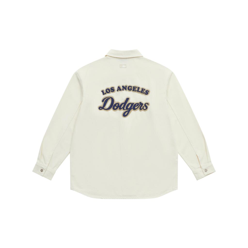 MLB Los Angeles Dodgers Shirt Unisex Cream 3ADRV0151-07CRS