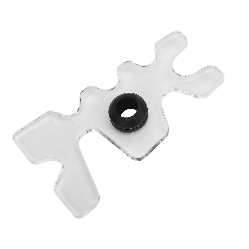 Billiard Cue Bridge Head Acrylic Slip On Adjustable Height Pool Cue Rack Bridge Head for Billiard Cue Long Stand