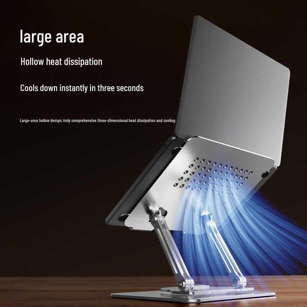 Rotatable Folding Laptop Stand for Enhanced Heat Dissipation and Versatile Use