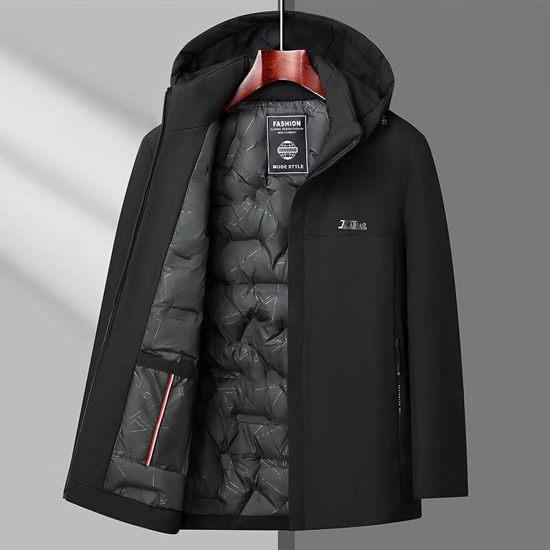 Hengyuanxiang Men's Winter Padded Jacket for Seniors