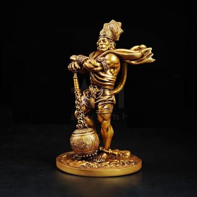 Hanuman Ji Murti Panchmukhi Hanuman Pavan Putra Bajrangbali Murti Bahubali Hanuman Idol för Bilinstrumentbräda
