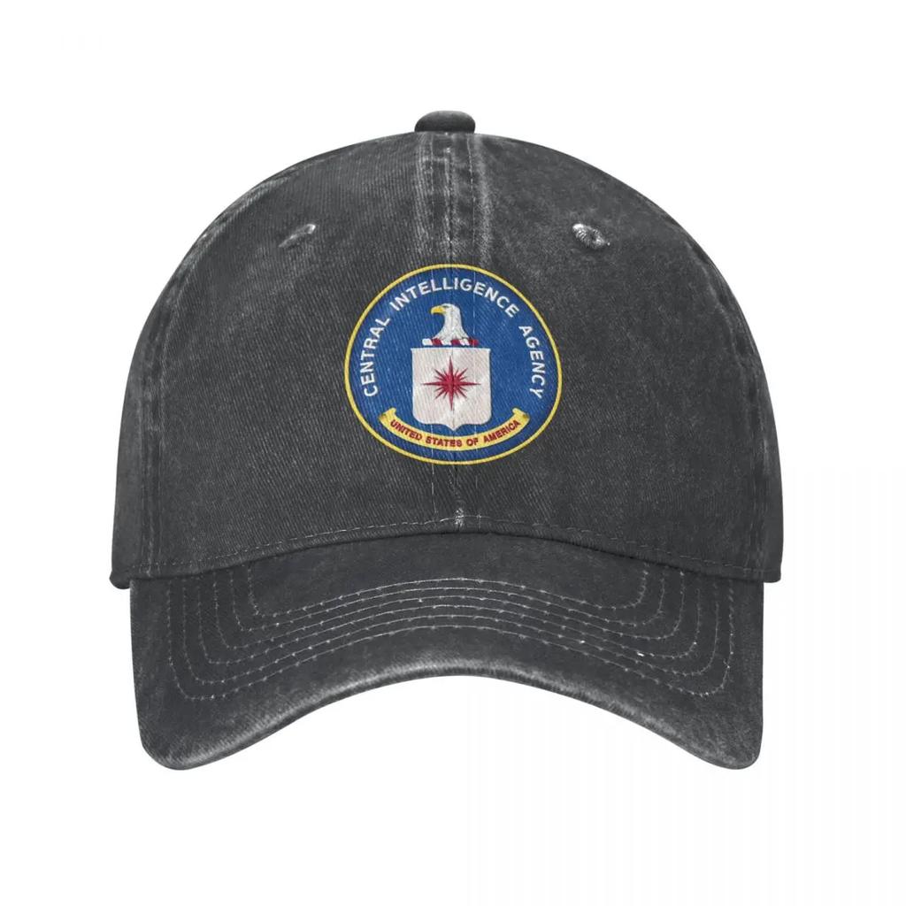 CIA Funny Baseball Cap cotton Hats Adjustable Hat Fashion Casual Cap Truck driver Hat
