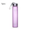 Water Bottle Drinkware Termos Frosted Stainless Steel Thermos Bottle Sport Drink Items Shatterproof Plastic Lemon Juice Storage