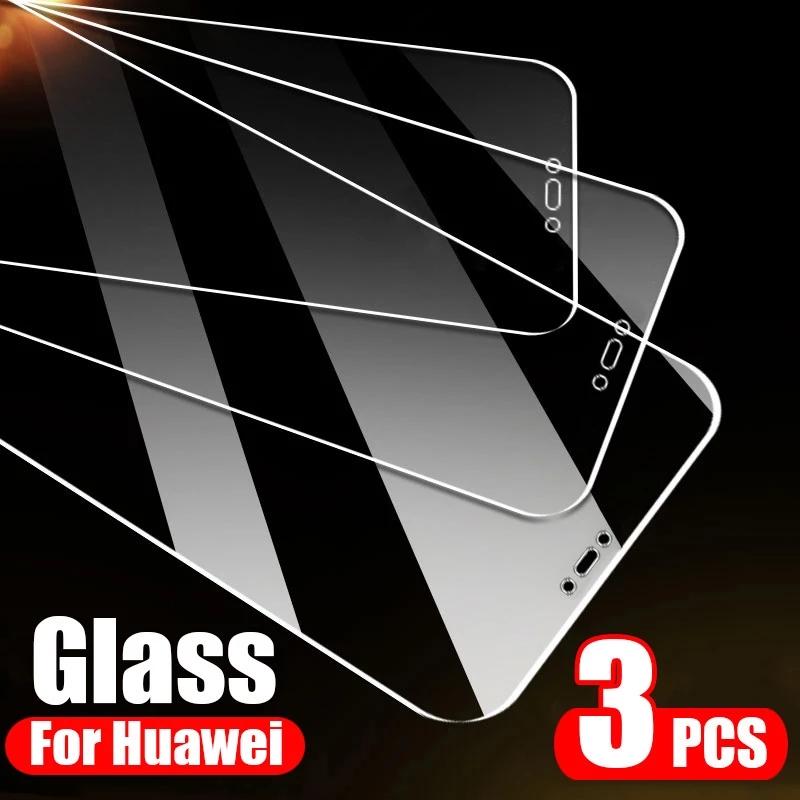 

3 шт. прозрачная пленка из закаленного стекла для Huawei Honor 8A 8S 8X 7C 9 10i 10X Lite 9A 9S 9X 9C 8C 30i Y9S 7A Pro P Smart Y9A Y7A Y8P Y7P Защитная пленка для экрана