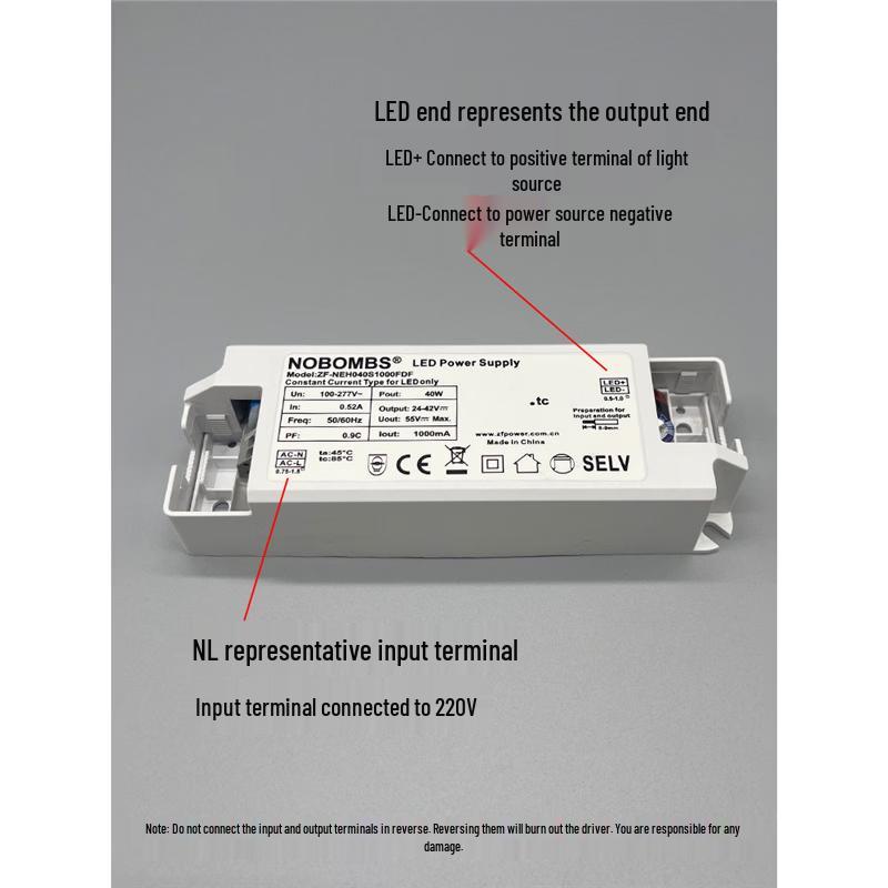 OEING 36W LED Constant Current Driver for Ceiling Lights