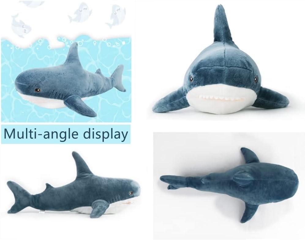 Shark Toy Soft Stuffed Sea Animal Accompany Pillow High Quality Gifts For Birthday Children Boys Party Decor