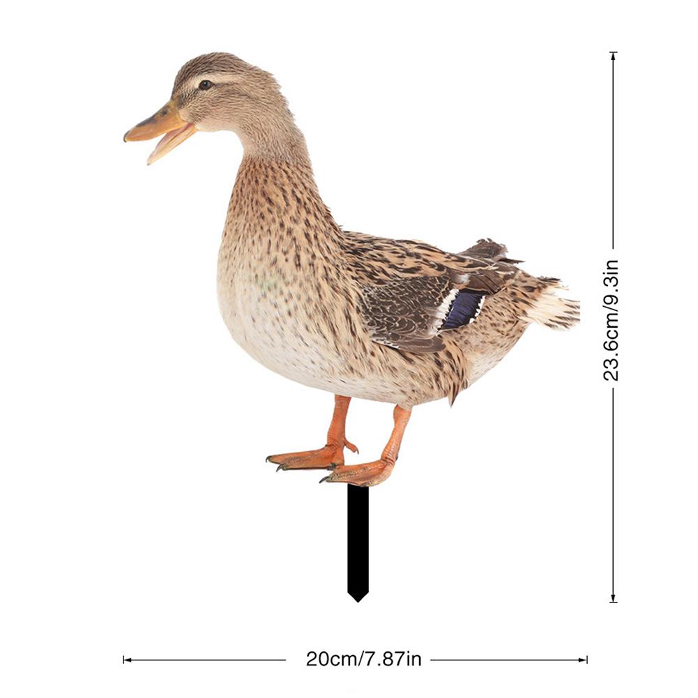 Resin Garden Statue Statue Decor Animals Stake Balcony Duck
