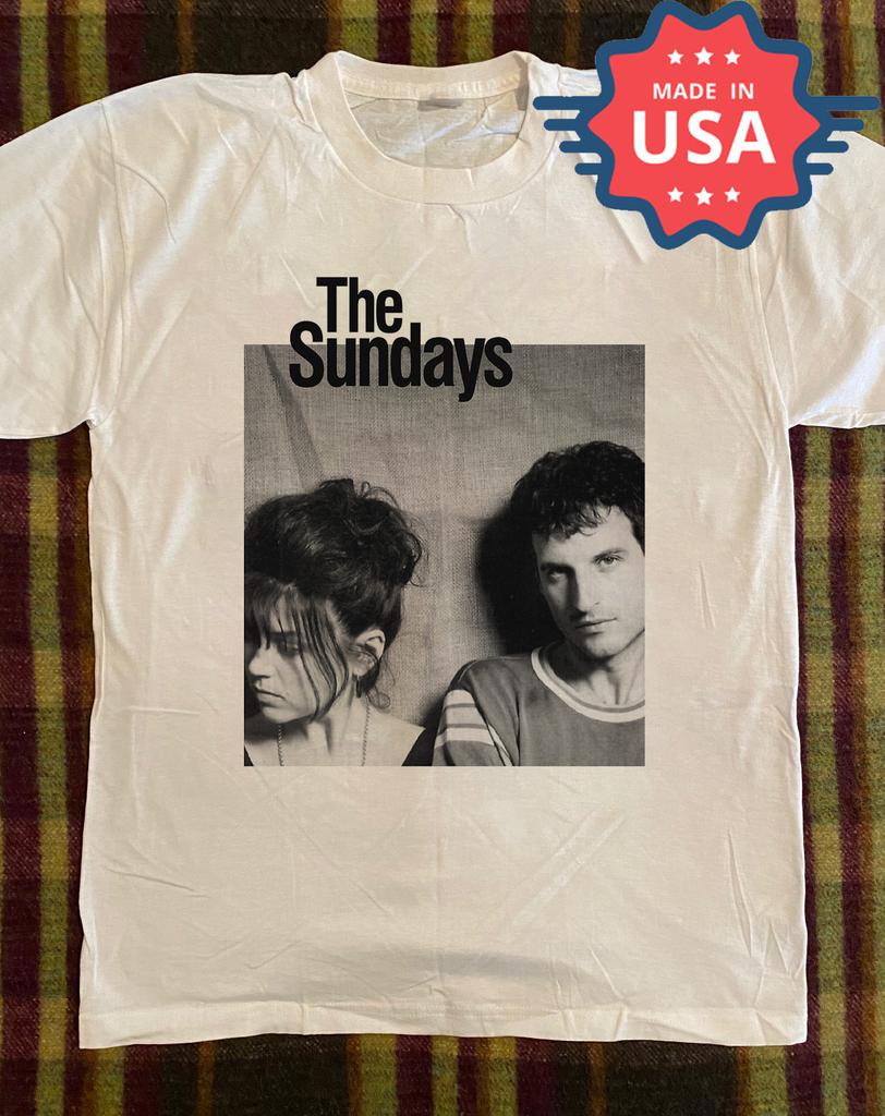 The Sundays Band Cotton Shirt Unisex Concert S-5XLThe Sundays Band Cotton Shirt