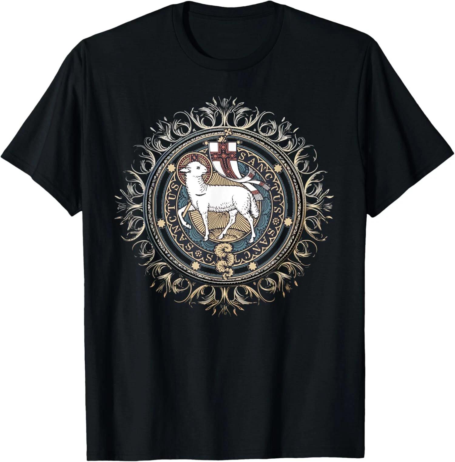 NEW LIMITED Agnus Dei Sanctus Traditional Latin Mass Catholic T-Shirt XXXL