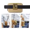 Waist Bag For Men Fanny Pack Double Layer Phone Pouch Bag Outdoor Travel Purse Belt Zipper Tactical Bag