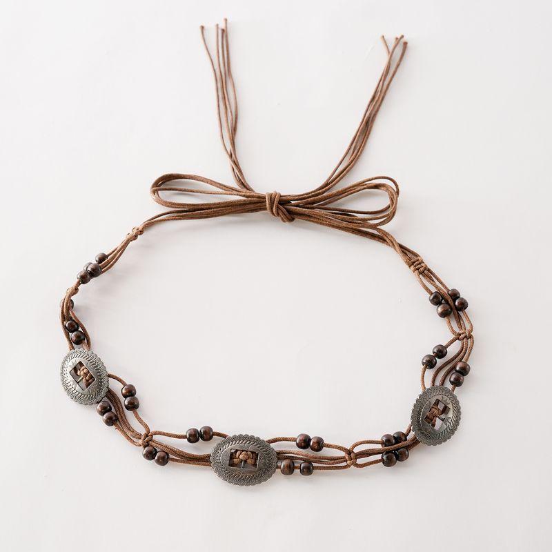 Plus size women clothing [Maillard Set] Autumn Chubby Girl Bohemian Waste Soil Wind Cover up Skirt Two-piece Set