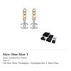 Chanel Metal Rhinestone Earrings Women's AB8288-B07979-NH917