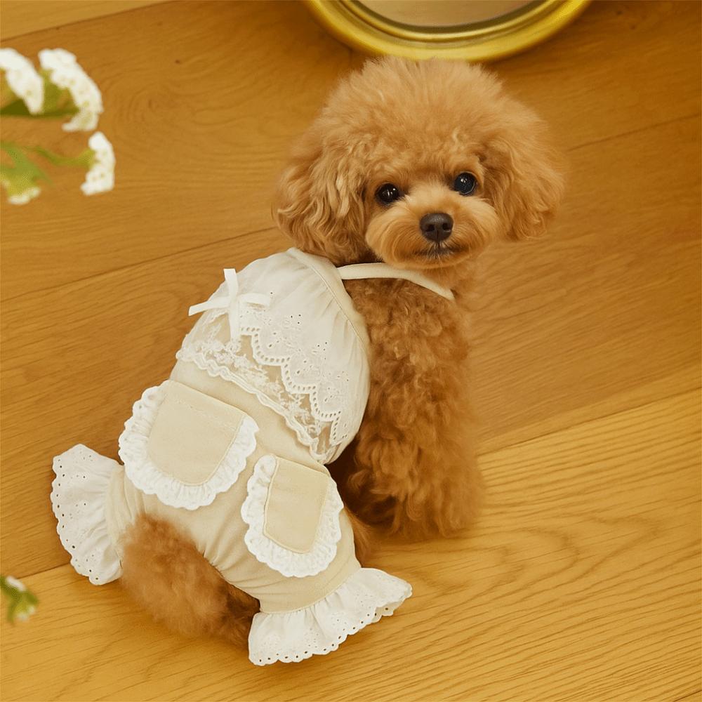 Fashion Pet Overalls Breathable Dog Clothes Pet Supplies Dog Pajamas  Autumn