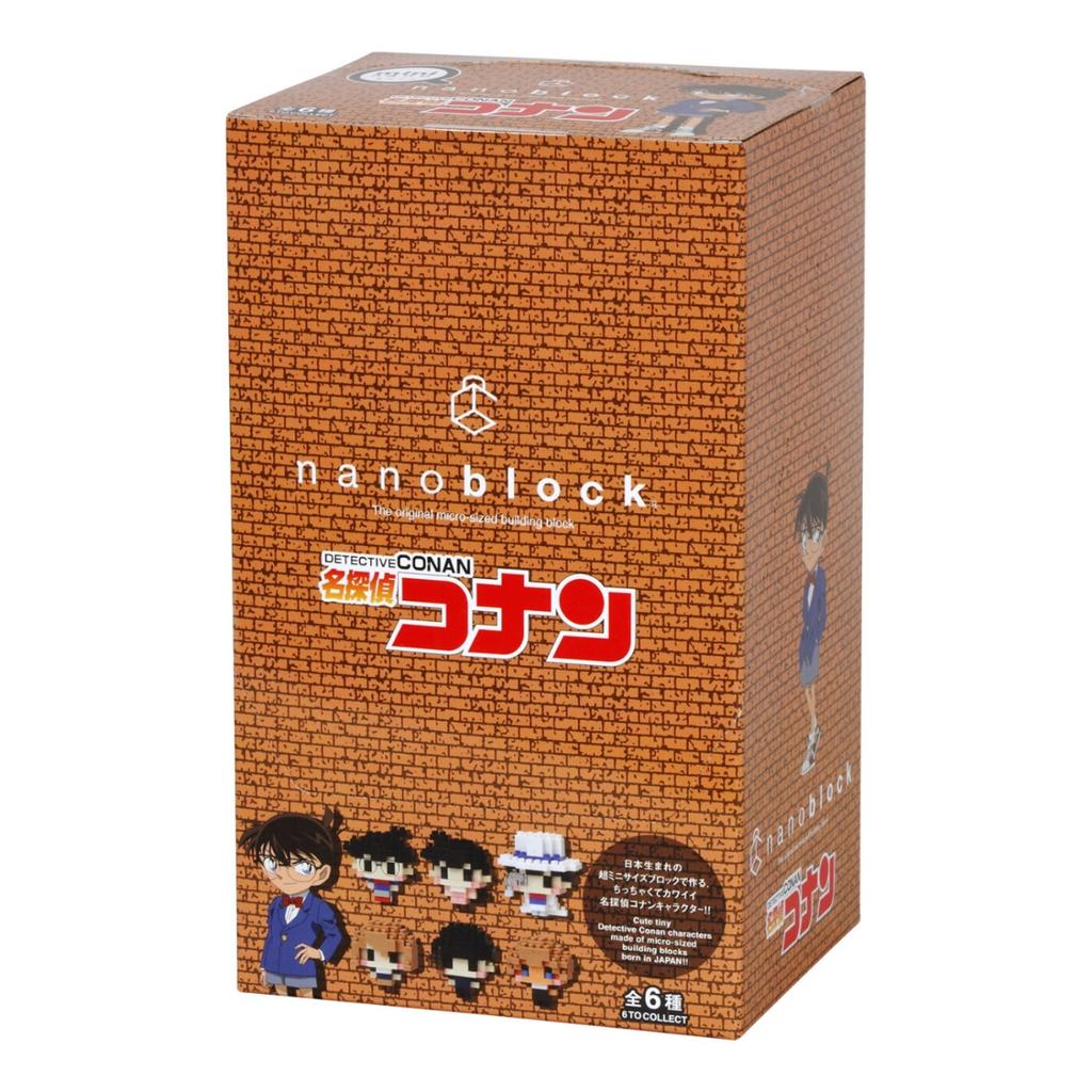 Kawada Nanoblock Mini Nano Detective Conan NBMC_03 1BOX (6pcs) Complete Set Building Toy Japan