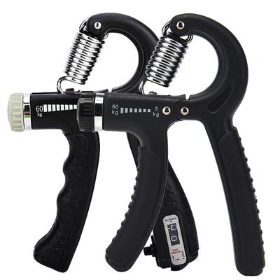 Durable And Safe 5-60Kg Electronic Counting Adjustable Grip For Rehabilitation Hand Muscle Strength Gym Wrist Strengthener Recovery Fitness