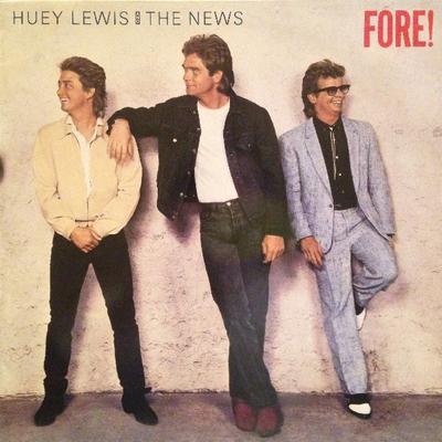 Disque Vinyle HUEY LEWIS & THE NEWS - Fore! CDL1534 Chrysalis 1986 UK Rock Occasion