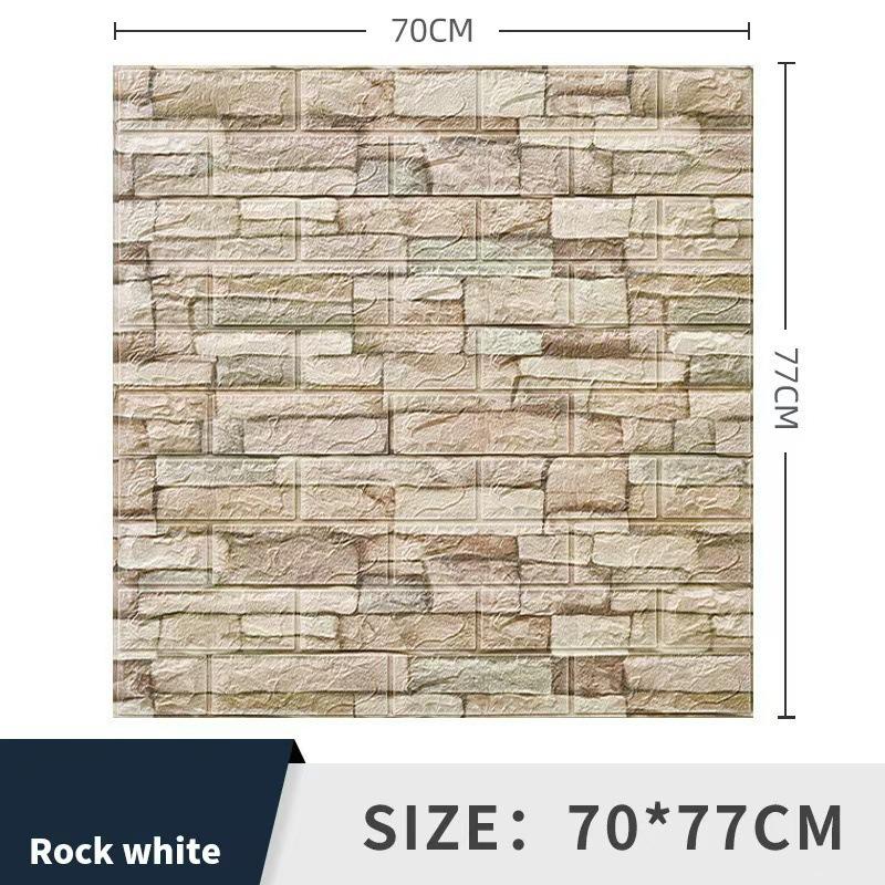 Autocolant de perete 3D Impermeabil Dezlipește și Lipește Tapet Autoadeziv Placă de Perete pentru Decorarea Casei