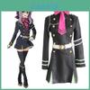 Elegant Anime Seraph Of The End Shinoa Hragi Military Uniform Cosplay Costume Dress For All Occasions
